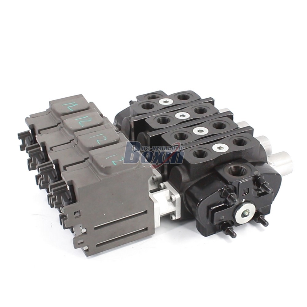 SD8EMA-4OT Electric motor 4 Spool Sectional Directional Valve main image
